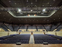 Before: View from stage, DAR Constitution Hall, circa 2016