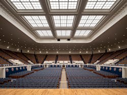 After: View from stage, DAR Constitution Hall, 2022