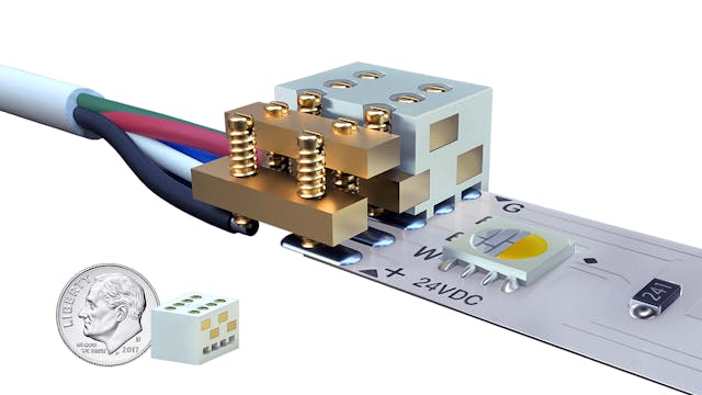 AmpChamp LED Terminal Tape Light Connectors, Alloy LED