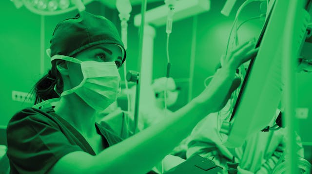 Narrow spectrum green LED lighting offers an illumination solution that can remain on during an operating procedure without compromising a surgeon&apos;s view.