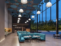 OCL&apos;s Neo pendant was named the Design Excellence winner in the LightFair Innovation Awards, as well as the best of Indoor Decorative product category