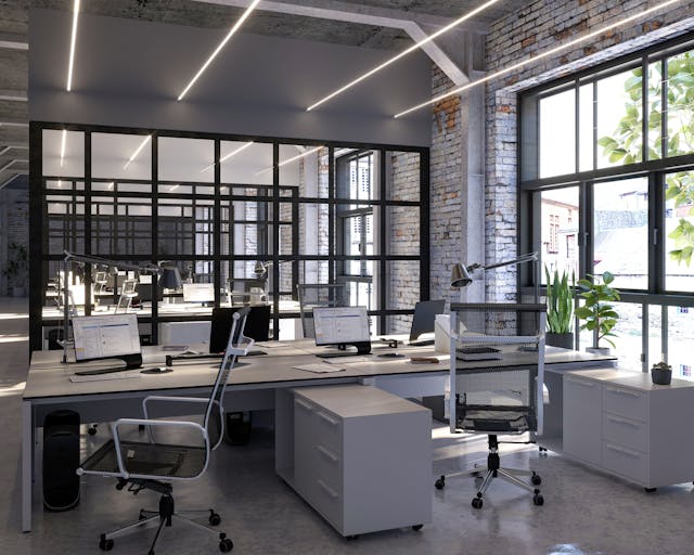 Bright, white light during the day encourages alertness and productivity.