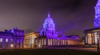 Old Royal Naval College, originally designed by Christopher Wren, Greenwich, London