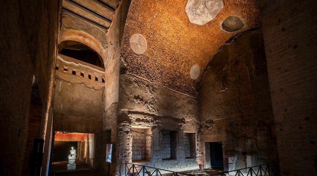 The Domus Aurea, also known as the Golden House, was recently restored by Stefano Boeri Architetti.