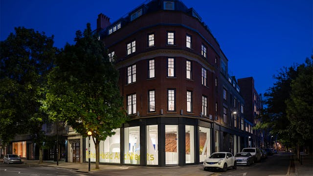 The Zaha Hadid Architects headquarters in London