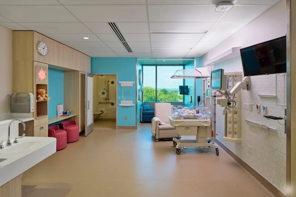 NICU, Critical Care Building, Cincinnati Children&apos;s Hospital Medical Center