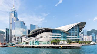 The Hong Kong Convention and Exhibition Centre, location of the 25th Hong Kong International Lighting Fair (autumn edition)
