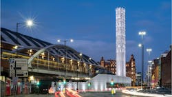 Manchester&apos;s Tower of Light.