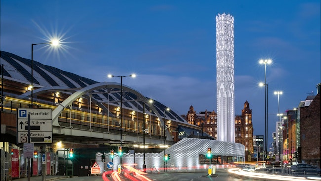Manchester's Tower of Light.